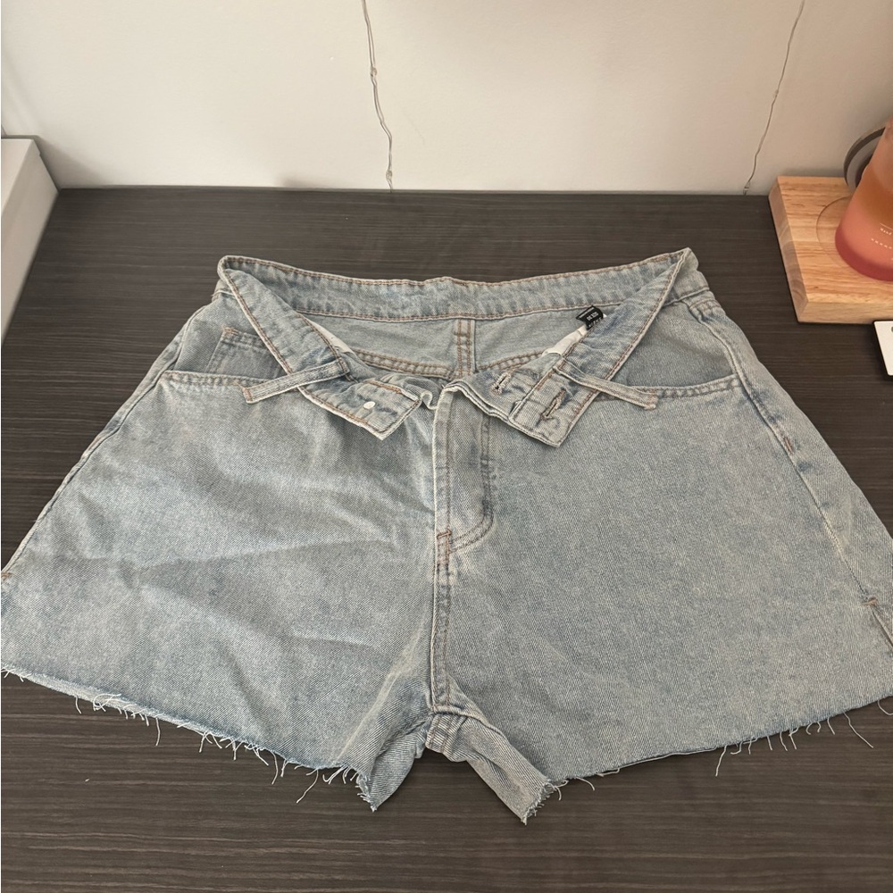 Light Blue Jean Shorts